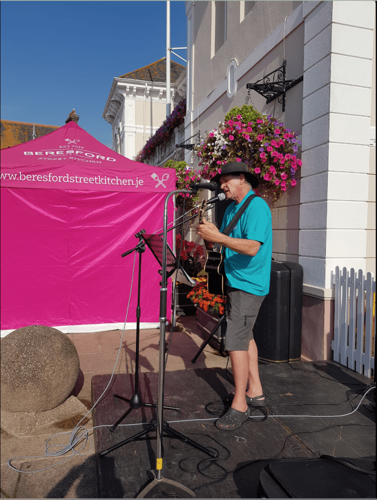 ABC Jersey at the Kindness Festival St Aubins, 2023.
